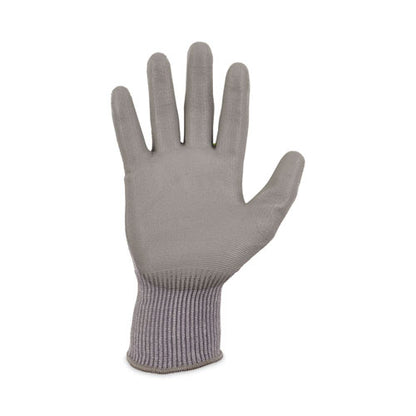 Proflex 7024 Ansi A2 Pu Coated Cr Gloves, Gray, Medium, 12 Pairs/pack