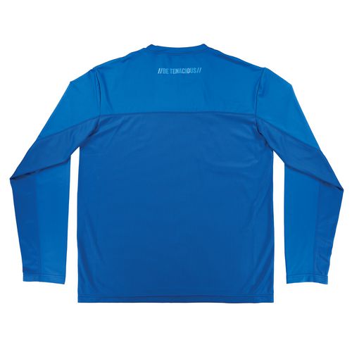 Chill-its 6689 Cooling Long Sleeve Sun Shirt With Uv Protection, Small, Blue