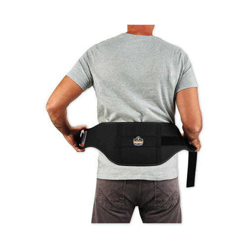 Proflex 1500 Weight Lifters Style Back Support Belt, Medium, 30" To 34" Waist, Black