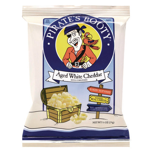 Puffs, Aged White Cheddar, 0.5 Oz Bag, 36/box