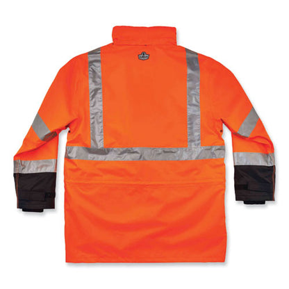 Glowear 8388 Class 3/2 Hi-vis Thermal Jacket Kit, 4x-large, Orange