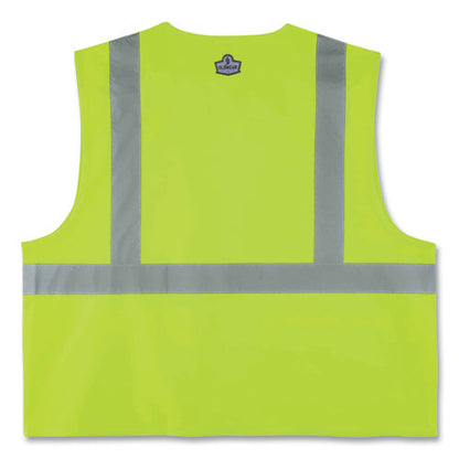 Glowear 8225z Class 2 Standard Solid Vest, Polyester, Lime, Large/x-large