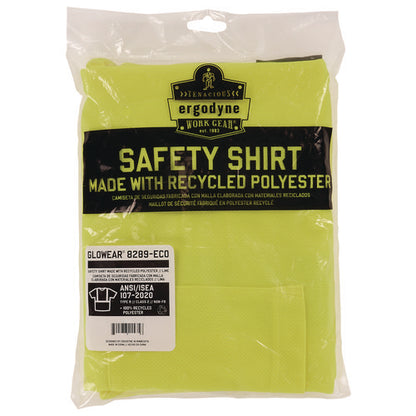 Glowear 8289-eco Class 2 Recycled Hi-vis T-shirt, 2x-large, Lime