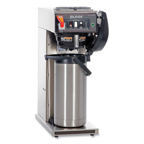 Cwtf15-aps Automatic Airpot Coffee Brewer, Gray/stainless Steel