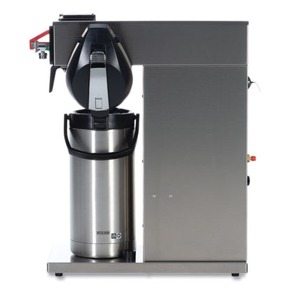 Cwtf15-aps Automatic Airpot Coffee Brewer, Gray/stainless Steel