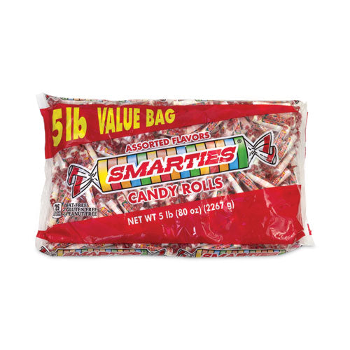 Smarties Candy Rolls, 5 Lb Bag