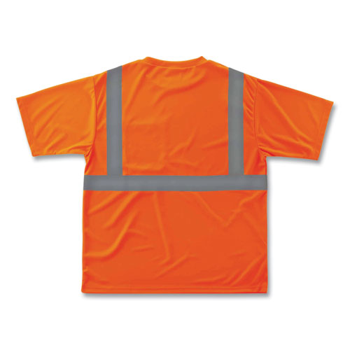 Glowear 8289 Class 2 Hi-vis T-shirt, Polyester, Orange, X-small