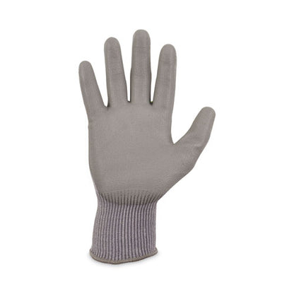 Proflex 7024 Ansi A2 Pu Coated Cr Gloves, Gray, 2x-large, 12 Pairs/pack