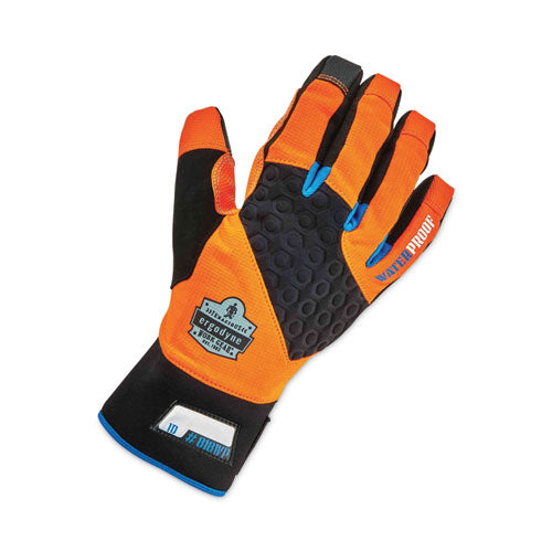 Proflex 818wp Thermal Wp Gloves With Tena-grip, Orange, Small, Pair