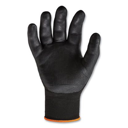 Proflex 7001 Nitrile-coated Gloves, Black, Small, Pair