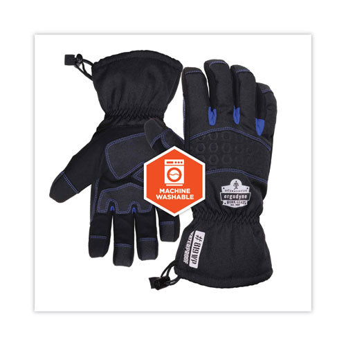 Proflex 819wp Extreme Thermal Wp Gloves, Black, Medium, Pair