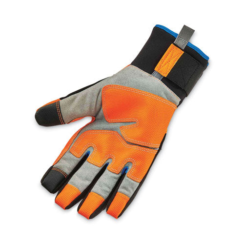 Proflex 818wp Thermal Wp Gloves With Tena-grip, Orange, 2x-large, Pair