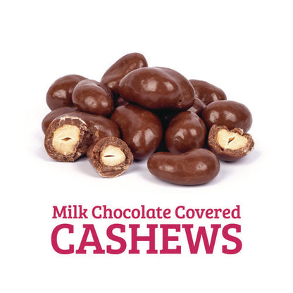 Milk Chocolate Covered Cashews, 44 Oz Jar