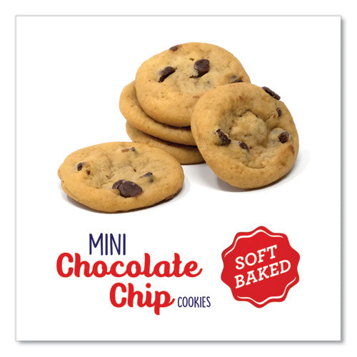 Soft Baked Mini Chocolate Chip Cookies, 1.5 Oz Pouch, 28/pack