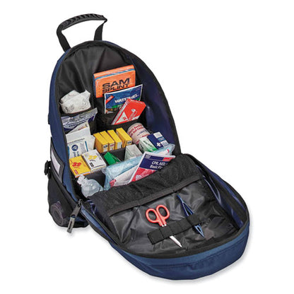 Arsenal 5243 Backpack Trauma Bag. 7 X 12 X 17.5, Blue