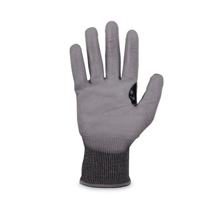 Proflex 7071 Ansi A7 Pu Coated Cr Gloves, Gray, X-large, 12 Pairs/pack