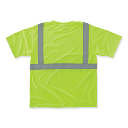 Glowear 8289 Class 2 Hi-vis T-shirt, Polyester, Lime, 5x-large