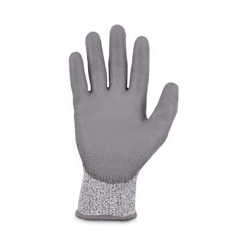 Proflex 7030 Ansi A3 Pu Coated Cr Gloves, Gray, X-large, Pair