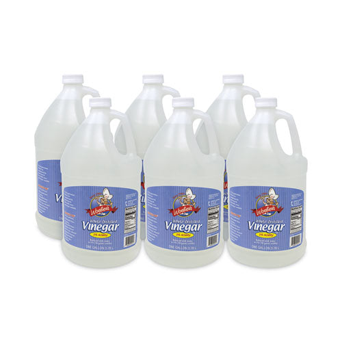 White Distilled Vinegar, 1 Gal Bottle, 6/carton