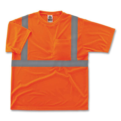 Glowear 8289 Class 2 Hi-vis T-shirt, Polyester, Orange, 5x-large