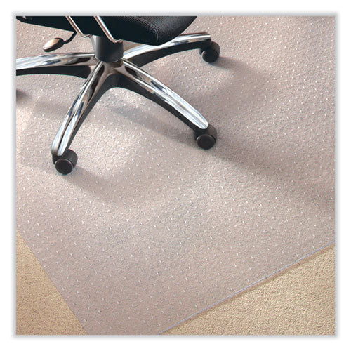 Everlife Chair Mat For Medium Pile Carpet, 48 X 96, Clear