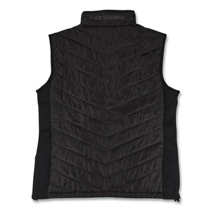 N-ferno 6495 Rechargeable Heated Vest With Batter Power Bank, Fleece/polyester, Medium, Black