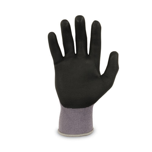 Proflex 7000 Nitrile-coated Gloves Microfoam Palm, Gray, X-large, Pair