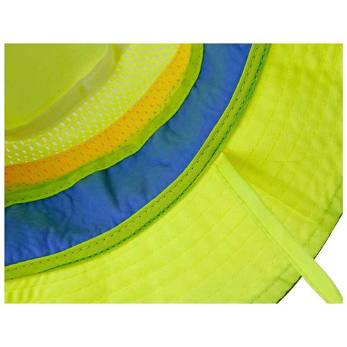 Chill-its 8935ct Hi-vis Pva Ranger Sun Hat, Polyester/pva, 2x-large/3x-large, Lime