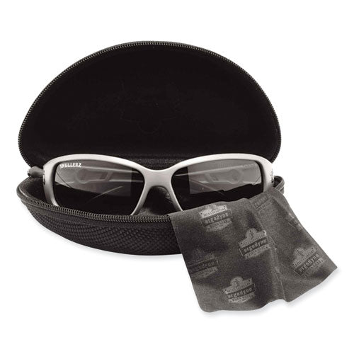 Skullerz 3225 Ballistic Zipper Eyewear Case, 7.5 X 5 X 2, Black