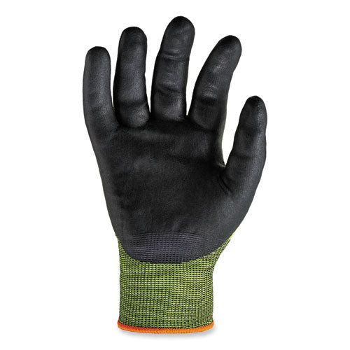 Proflex 7022-case Ansi A2 Coated Cr Gloves Dsx, Lime, Small, 144 Pairs/carton