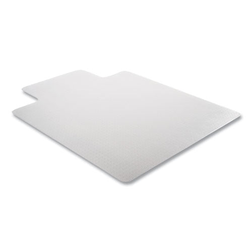 Duramat Moderate Use Chair Mat For Low Pile Carpeting, Lipped, 36 X 48, Clear, 50/pallet