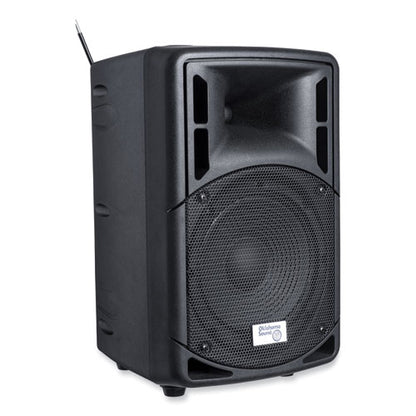 Wireless Pa System With Wireless Handheld Microphone, 40 W, Black