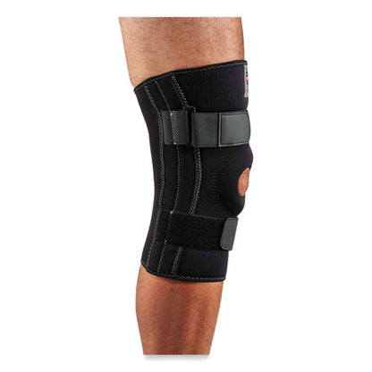 Proflex 620 Open Patella Spiral Stays Knee Sleeve, Medium, Black