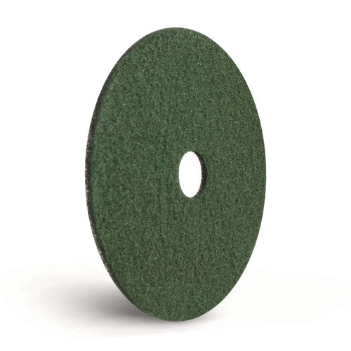 Black Diamond 3000 Grit Diamond Pad, 20" Diameter, Black/green, 2/carton