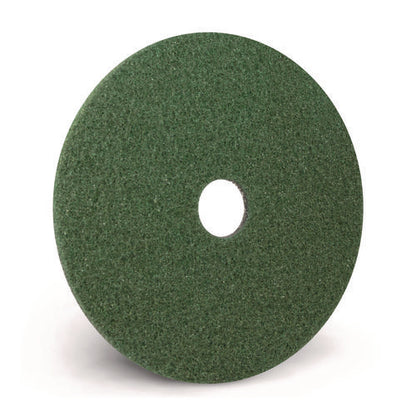 Black Diamond 3000 Grit Diamond Pad, 14" Diameter, Black/green, 2/carton