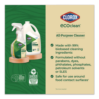 Clorox Pro Ecoclean Multipurpose Cleaner, Unscented, 32 Oz Spray Bottle