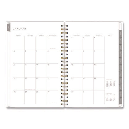 Kelly Ventura Mimosa Weekly/monthly Planner, Luscious Lemons Artwork, 8 X 5, Yellow/white Cover, 12-month (jan To Dec): 2025