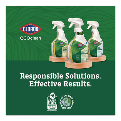 Clorox Pro Ecoclean Glass Cleaner, Unscented, 32 Oz Spray Bottle