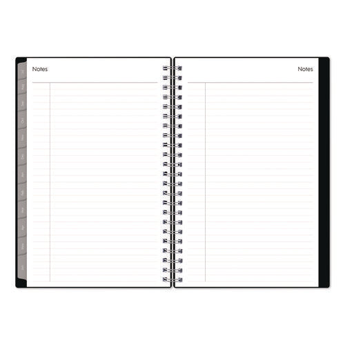 Enterprise Academic Weekly/monthly Planner, 8 X 5, Black Cover, 12-month (july To June): 2024 To 2025