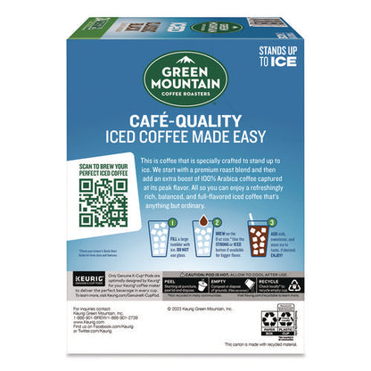 Classic Black Brew Over Ice Coffee K-cups, 0.4 Oz, 24/box