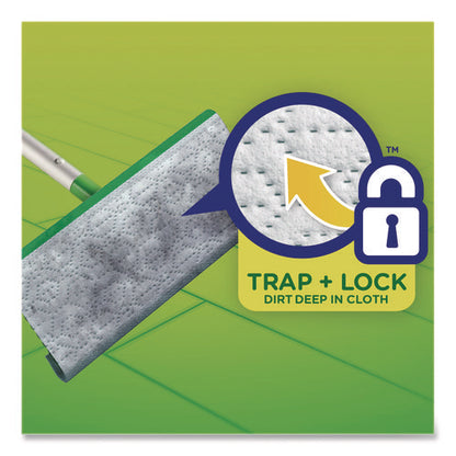 Sweeper Trap + Lock Wet Mop Cloth, 8 X 10, White, Lavender Scent, 24/pack