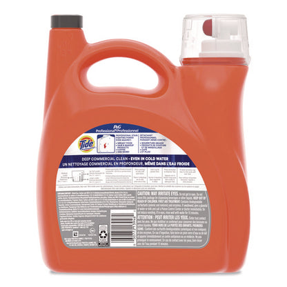 Commercial He Liquid Laundry Detergent, 129 Loads, 170 Oz Plastic Bottle With Dispensing Tap