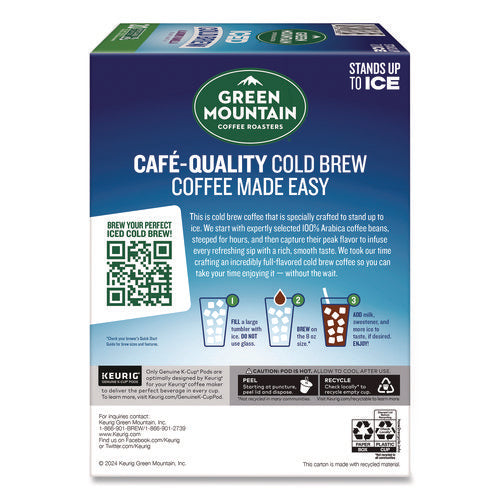 Almond Vanilla Brew Over Ice Coffee K-cups, 0.21 Oz, 20/box