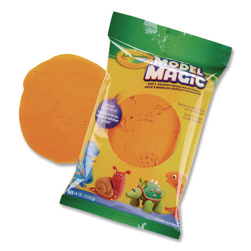 Model Magic Modeling Compound, Orange, 4 Oz Pack