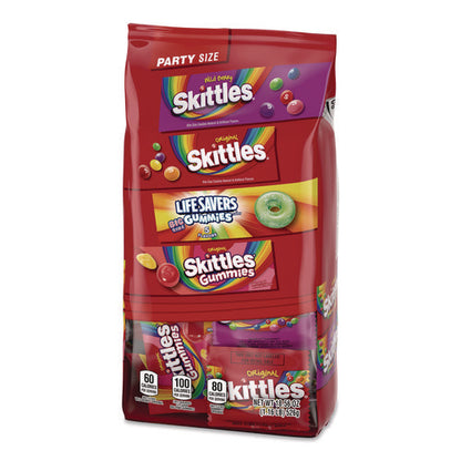 Skittles, Skittles Gummies And Life Savers Gummies Party Pack, Assorted, 18.56 Oz Bag