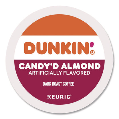 Candy'd Almond Coffee K-cups, 0.35 Oz, 22/box