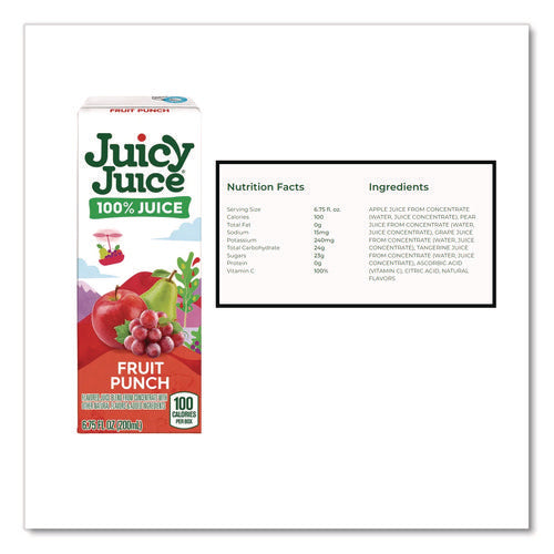 Juice Box Variety Pack, Assorted Flavors, 6.75 Oz Box, 32/carton