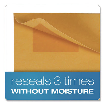 Redi-seal Coin And Small Parts Envelope, #7, Cheese Blade Flap, Redi-seal Adhesive Closure, 3.5 X 6.5, Kraft Brown, 500/box