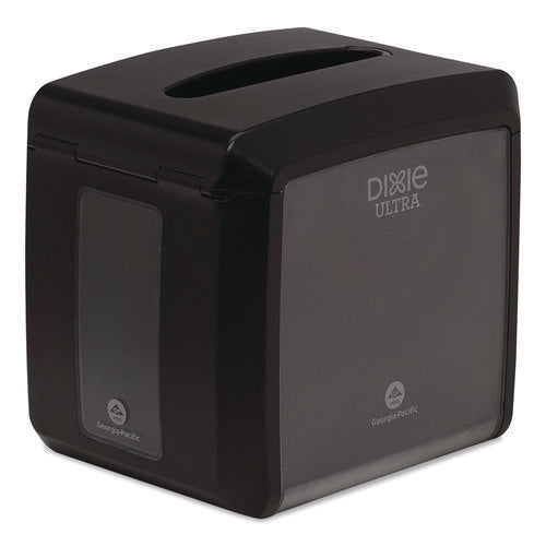 Tabletop Napkin Dispenser, 6.1 X 7.6 X 7.2, Black