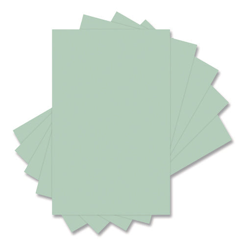 Colors 30% Recycled Multipurpose Color Paper, 20 Lb Bond Weight, 11 X 17, Pastel Green, 500/ream